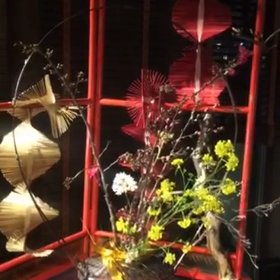 楽城する大阪城黄金の茶室にて、豊臣秀吉の人生をかざる。の画像