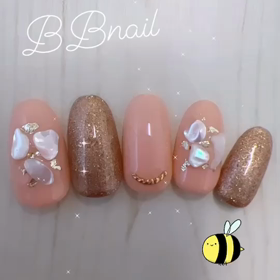 クラッシュシェルネイルの画像