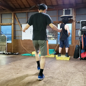 自主トレ(2021年６月３日)の画像