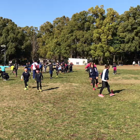 大股歩行②の画像