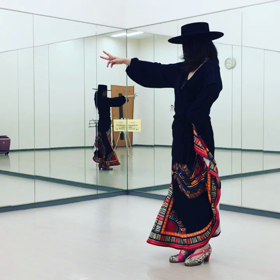 ダンス初心者さんオススメ。スタジオアウロラのフラメンコダンス。の画像