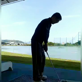 セカンドショットの練習の画像