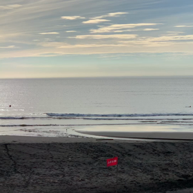 7月16日千葉北、東浪見の朝の波の画像