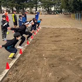 12月17日 立ち幅跳び①の画像