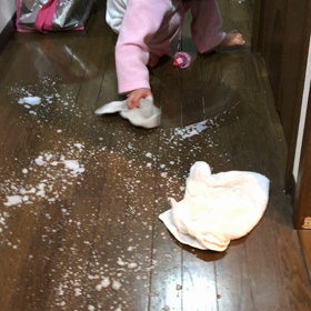 楽しく！！モリモリモリモリ掃除するんです！の画像