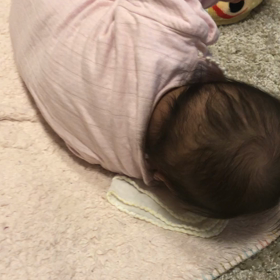 ✨寝返りおめでとう…と夜泣き魔の3時間✨の画像