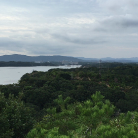9月11日「大人の夏休み」英虞湾の夕焼けの画像