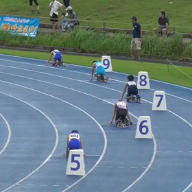 越谷選手権 男子リレー優勝の画像