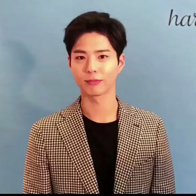 ボゴミ、haruhanaの挨拶動画の画像