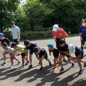 8月11日 特別練習(1000m)スタートの画像