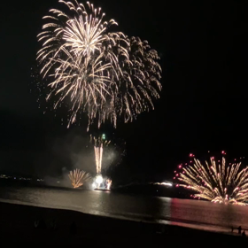 三浦海岸花火大会をようやく開催！良かった！の画像
