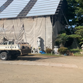 足場解体の画像