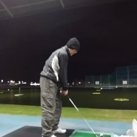 グリップは、クラブが落ちない程度！の画像