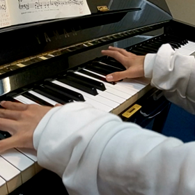 発表会の練習の画像