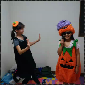 仮装パーティーの画像