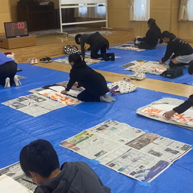 新春書き初め大会の画像