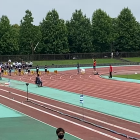 川越選手権100m⑦の画像