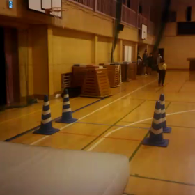 川越小練習 走り幅跳び(室内)③の画像