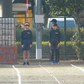 男子リレー選考会（ゴール付近）⑧の画像