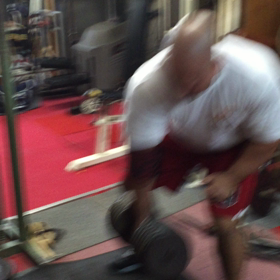 櫛山君のベビーワンハンドプレスの画像