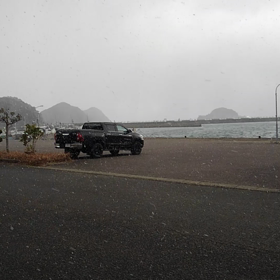 漁師の仕事　吹雪いてますの画像