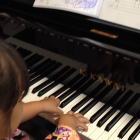 はじめての作曲。年少Hちゃん。の画像