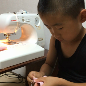 はじめての裁縫の画像