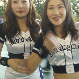 ブルーレジェンズ２０１７　まおちゃん&しおりちゃんの画像