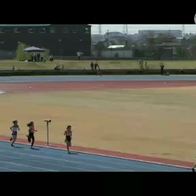 越谷女子1000m１組目③の画像