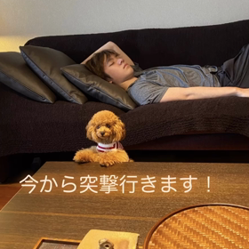 宇野樹君インスタストーリーより　今から突撃行きます！の画像