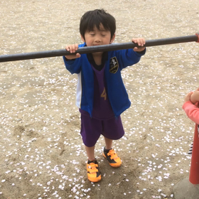 斗真の逆上がりの画像