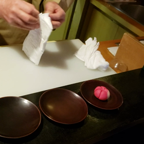 『KYOTO 2020 初春を寿ぐ旅』part７和菓子作りの画像