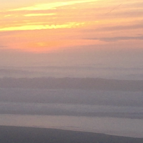 7月10日千葉北、東浪見の朝の波の画像