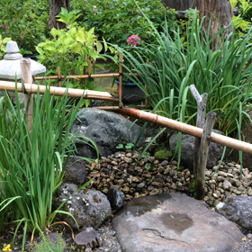 鹿おどしの画像