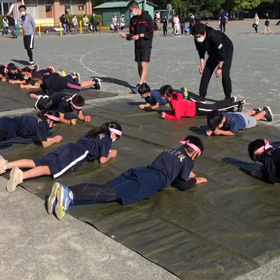 体幹トレーニング①の画像