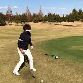 グリーン周りのアプローチの画像