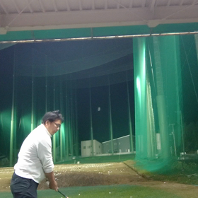 動画撮ってたら今日一ショットが出たの画像