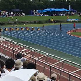 男子100ｍ⑳の画像