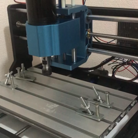 CNC3018フライスの改造の画像