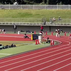 チャレンジカップ男子リレー①の画像