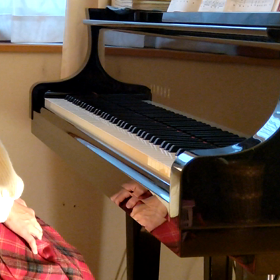 習っている曲の画像