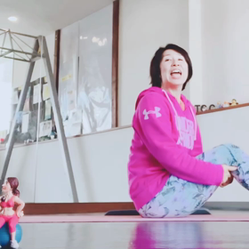 是非、高齢者におすすめください❣️家での運動の画像