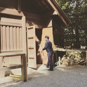 内宮で神馬に会いました✨の画像