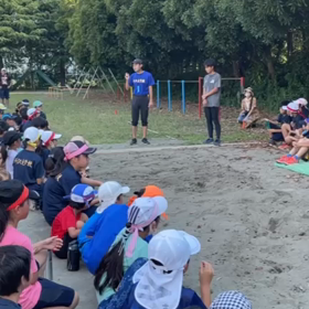 藤﨑怜くん 大ジャンプ前の説明の画像