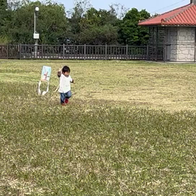 凧上げリベンジのはずが。の画像