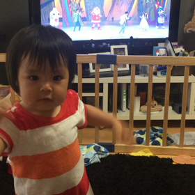 久しぶり孫と会ったの画像