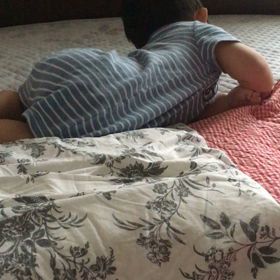 孫の成長にビックリの画像