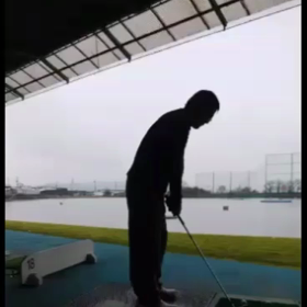 ラウンド前日練習！の画像