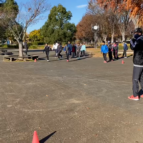 県駅伝　アップ②の画像