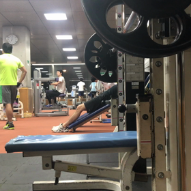 ベンチプレスチャレ2016の画像